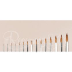 SERIES 33. PURE KOLINSKY POINTED Size: 0