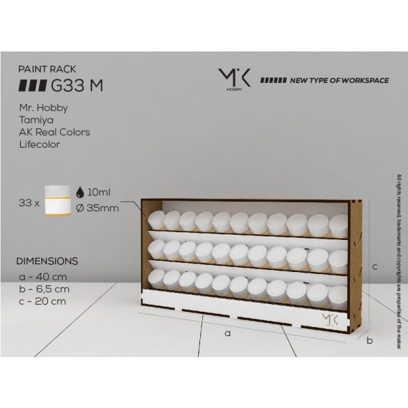 Paint Rack 33M 