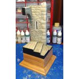 Medieval streetcorner with stairs